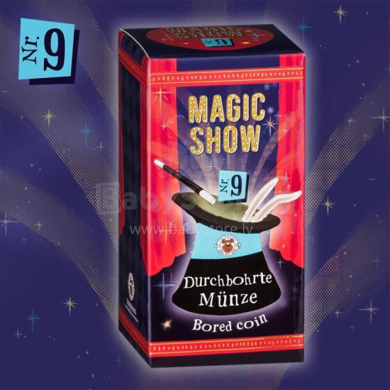 Magic Show Trick 9 Bored coin