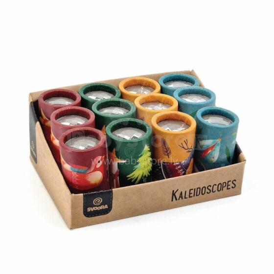Svoora - Mini Kaleidoscopes - Seasons (Full display, 12 pcs (3 pcs each design))