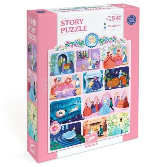 Story puzzles - Cinderella - 54 pcs