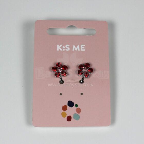 Ear clips - Flowers with gemstones