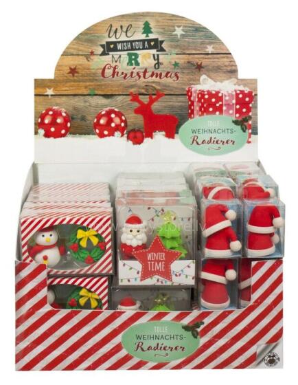 Erasers - Christmas (2 pcs.) (1 set, 3 designs)