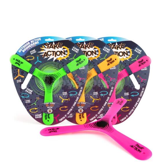 Take Action - Outdoor active boomerang (1 pc., 3 designs)
