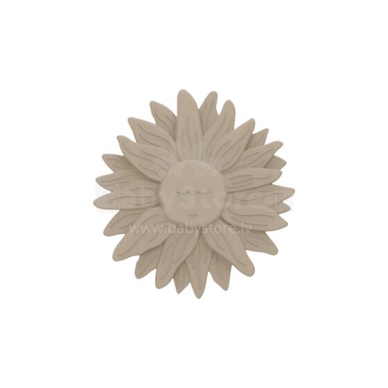 Silicone - Teether - Sunflower - Nougat