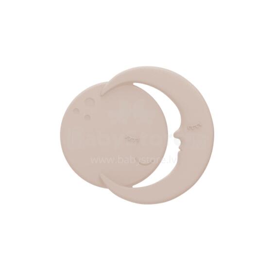 Silicone - Teether - Moon - Pink