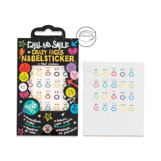 Chill & Smile - Nail sticker set 20 pieces
