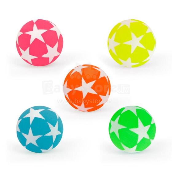 Bouncing ball - Neon star (glowing in the dark) (1 pc., 5 designs)