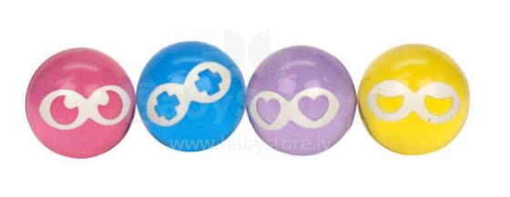 Bouncing ball - look at me, 4 designs assorted