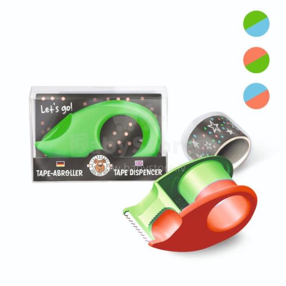 For School Neon -  Tape dispenser incl. adhesive tape, 3 assorted