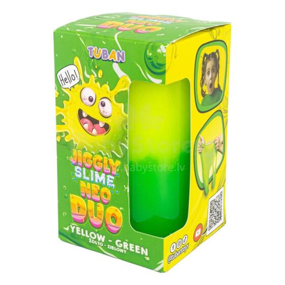 Jiggly Slime - Neo Duo - Yellow-Green (430 g)