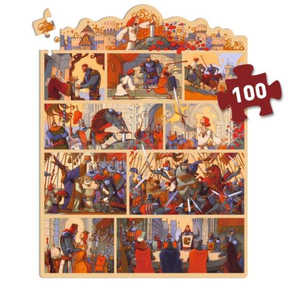 Stāstu puzle - Karalis Arturs (100 gab.)