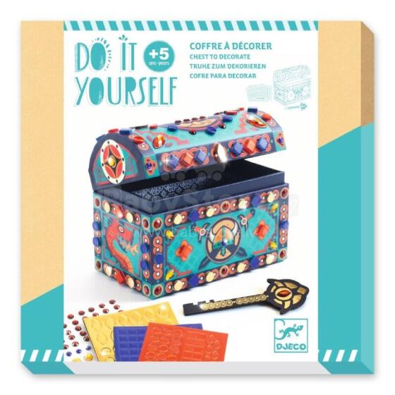 DIY - Mosaics & Stickers - Chest - Super Treasure