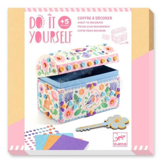DIY - Mosaics & Stickers - Chest - Precious Treasure
