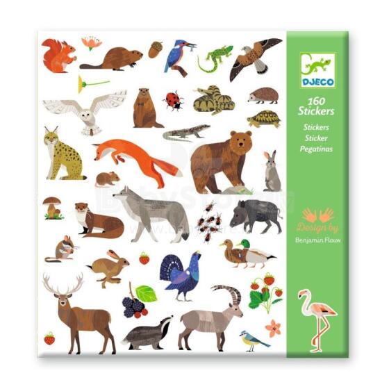 160 stickers - Fauna