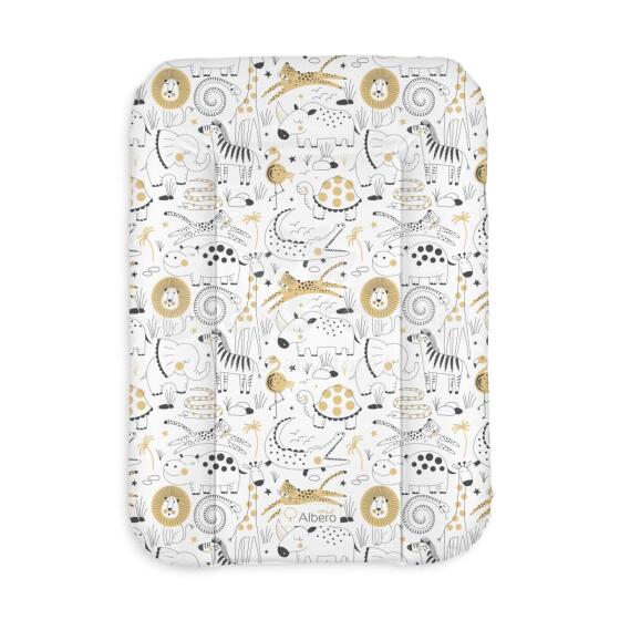 ALBERO MIO Baby changing mat (non-woven) 70x50 429 Friends from the ZOO