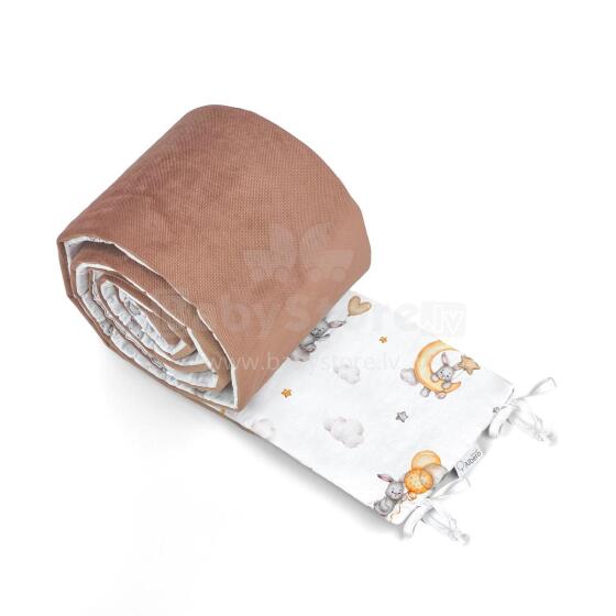ALBERO MIO Mini Crib Protector W420 Bunny