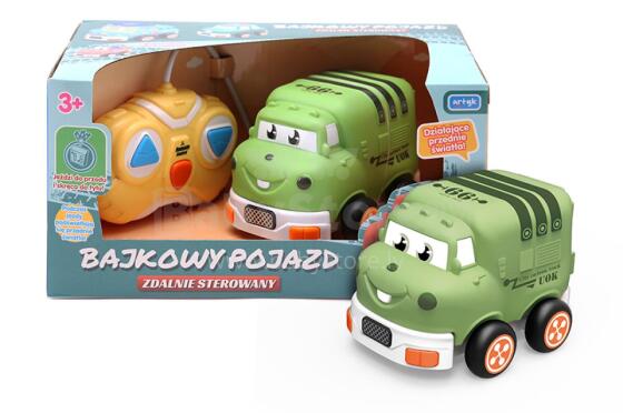 PANTS 132506 Pasaku tālvadības transportlīdzeklis zaļš