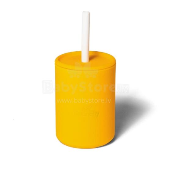 Avanchy La Petite Silikona Baby Cup 6m+ Dzeltens