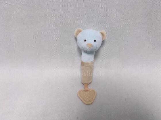 AXIOM 9443 Toy with sound Blue bear 17 cm