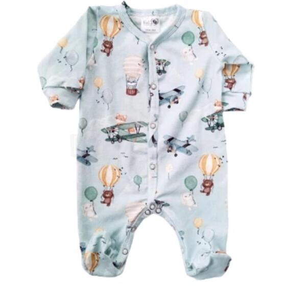 BABY 01592 Mazuļu bikses ar garām piedurknēm Airplanes 56/62*