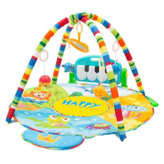 BABY MIX 46210 Сафари обучающий коврик для фортепиано 38649