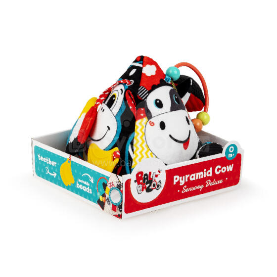 BALIBAZOO BB 82385 Contrast Pyramid Cow Deluxe