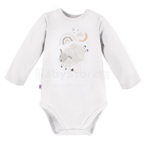 EWA 727367 MELLOW Bodysuit garš balts 80
