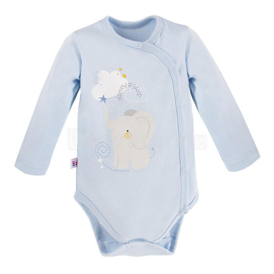 EWA 728302 MELLOW Боди DL расстегнутый синий 62