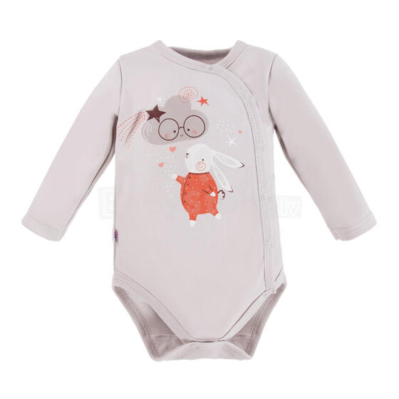 EWA 728357 MELLOW Bodysuit DL unbuttoned gray 50