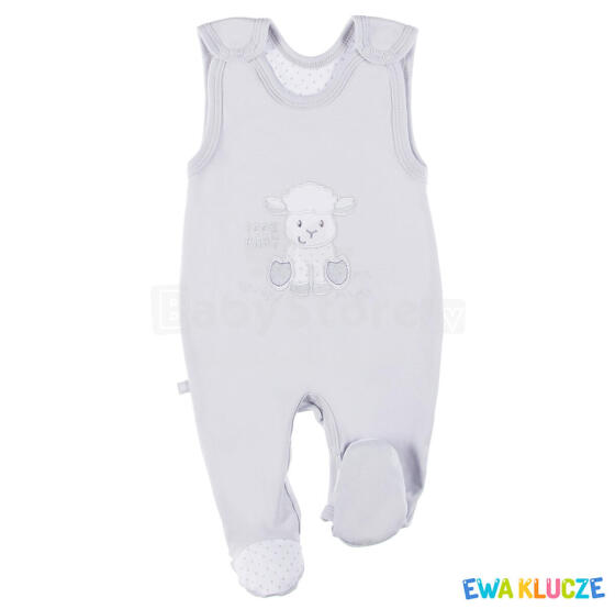 EWA 852328 NEWBORN Sleepsuit gray 56