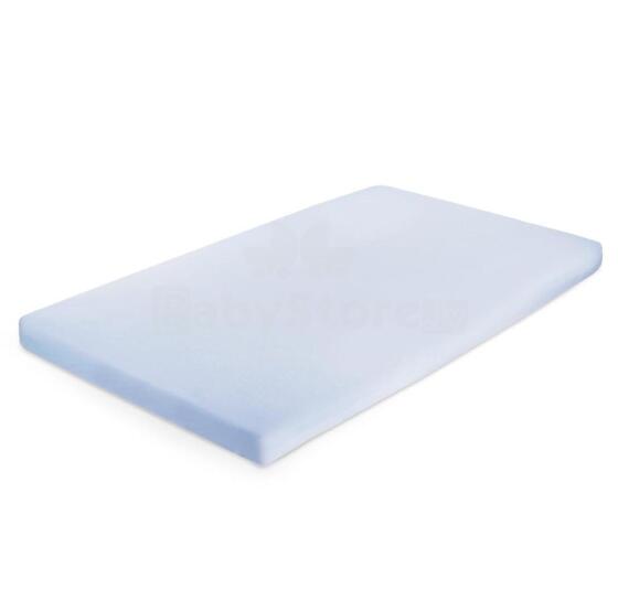 EWA 884671 Cotton jersey sheet 120x60 light blue 33