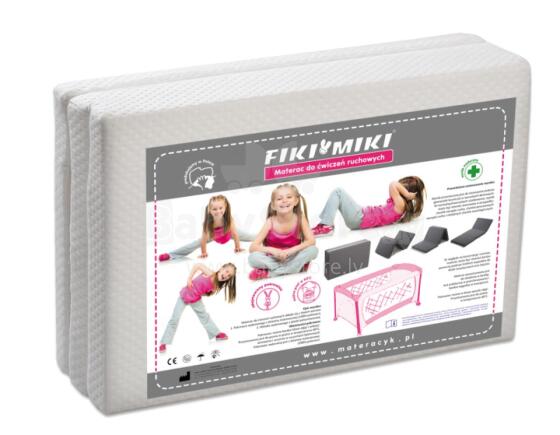 FIKI MIKI Mattress for movement exercises white MRR1