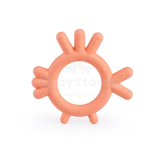 GILIGUMS GG 50198 Teether Chicken peach