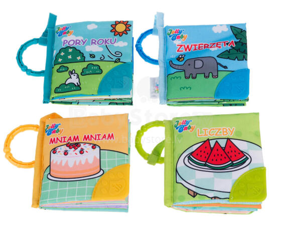 JOLLYBABY JB 80559(1) 4in1 grāmatas