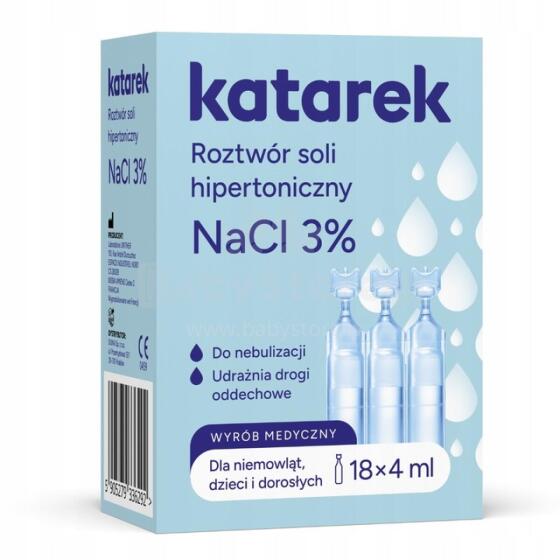 KATAREK Hypertonic saline solution 18x4ml NaCI 3%