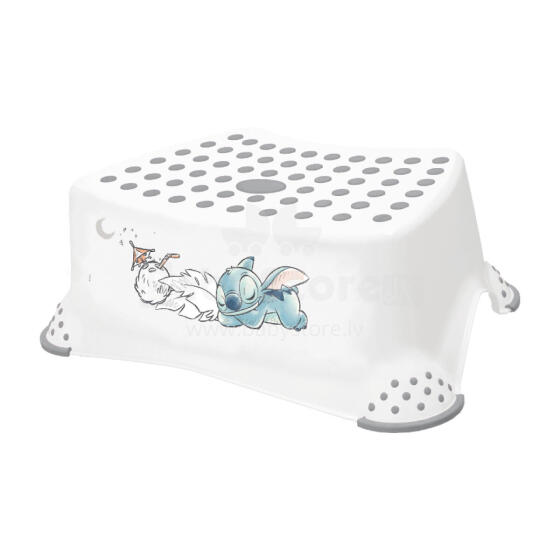 KEEEPER TOMEK STITCH Children's step with anti-slip function, white