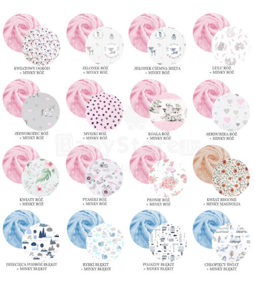 KIECZMERSKI Bedding C-3 MINKY + 100% COTTON zipper protector PROMOTION!