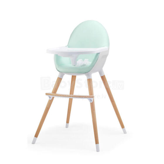 Kinderkraft Fini 2 Art.233042 Mint barošanas krēsls