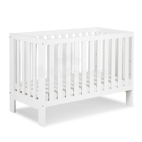 Klups Amelia Art.233083 White Children's wooden crib 120x60 cm