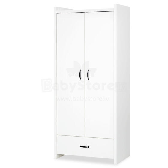 Klups Amelia Art.233121 White двухдверный шкаф