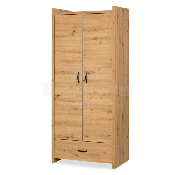 Klups Amelia Art.233122 two-door wardrobe, oak
