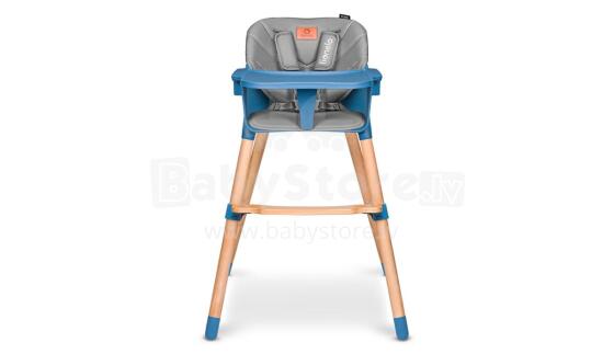 LIONELO Koen Blue Sky barošanas krēsls