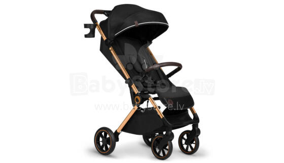 LIONELO Cloe Black Onyx ratiņi