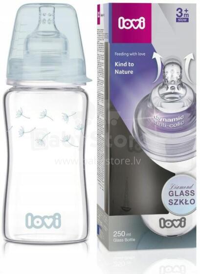 LOVI 74/205 Diamond Glass Bottle 250 ml Botanic