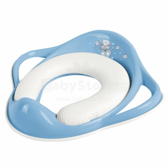 MALTEX Soft Teddy bear cover dirty blue/white