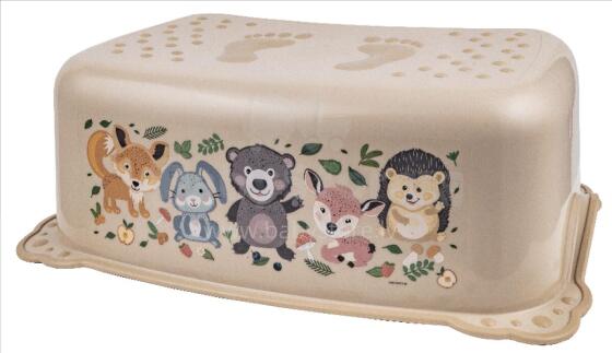 MALTEX 2K Footstool Fox Forest Gang beige/beige