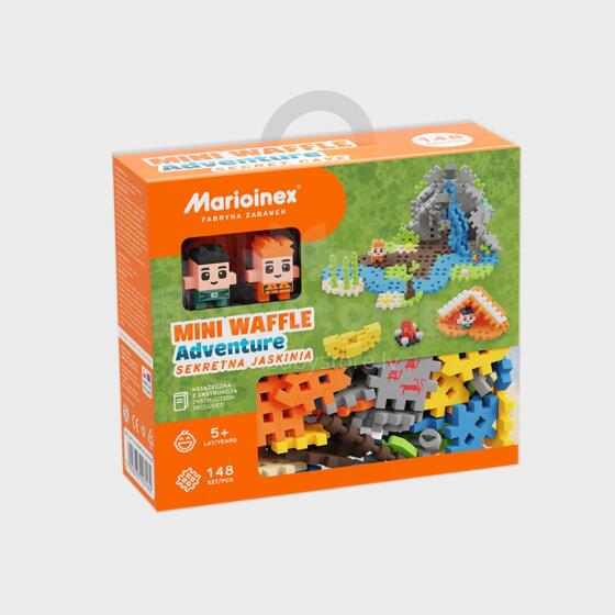 MARIOINEX 903162 Waffle mini blocks - secret cave 148 pcs.