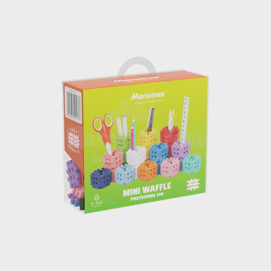 MARIOINEX 905777 Mini waffle - set 140 pcs.