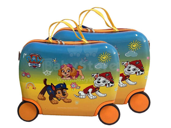 MARKO BC-PP-014 Paw Patrol ceļojumu čemodāns mazs dzeltens
