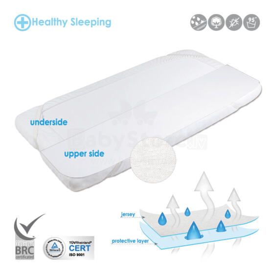 MATEX Vapour-permeable hygienic underlay SAFE JERSEY 70x140 [TB0246_01]