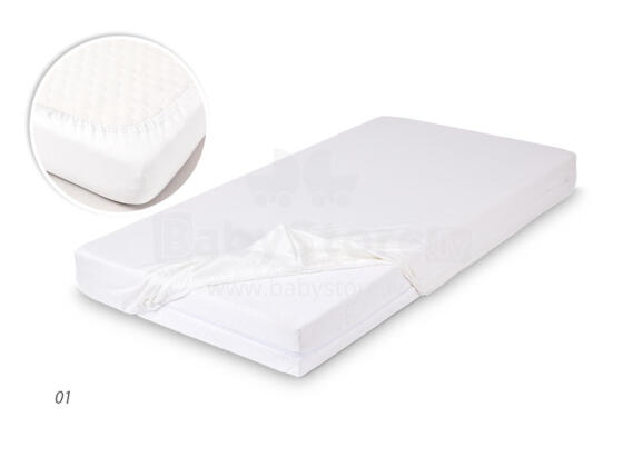 MATEX BAMBOO fitted sheet 70x140 [TB0352_01] white